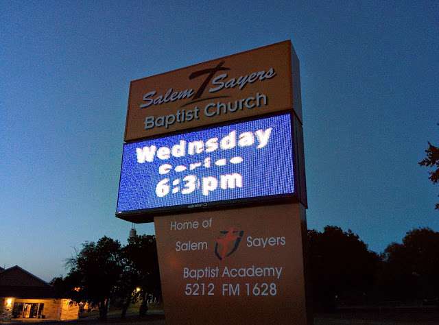 Salem Sayers Baptist Church – Salem Sayers Baptist Church - Church in ...